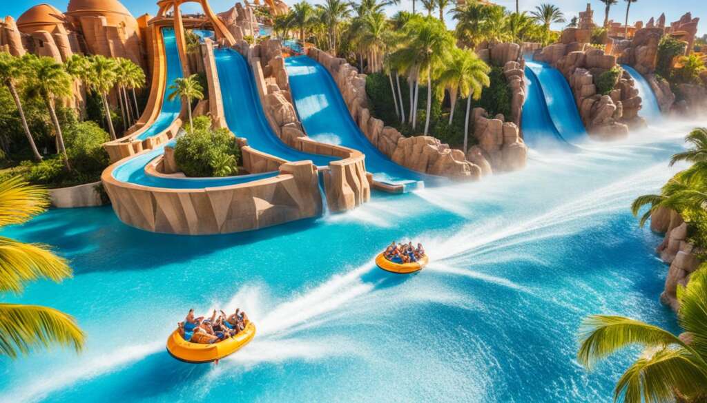 Atlantis Aquaventure en janvier