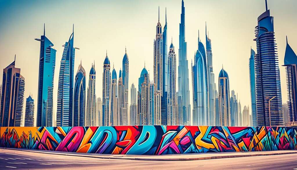 Street art à Dubaï