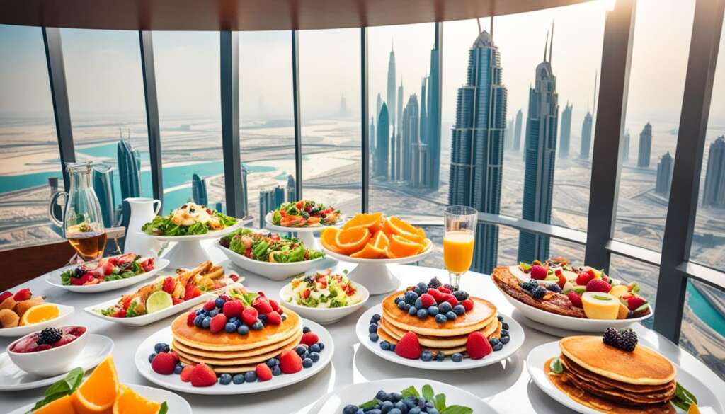 brunch végétarien à Dubai