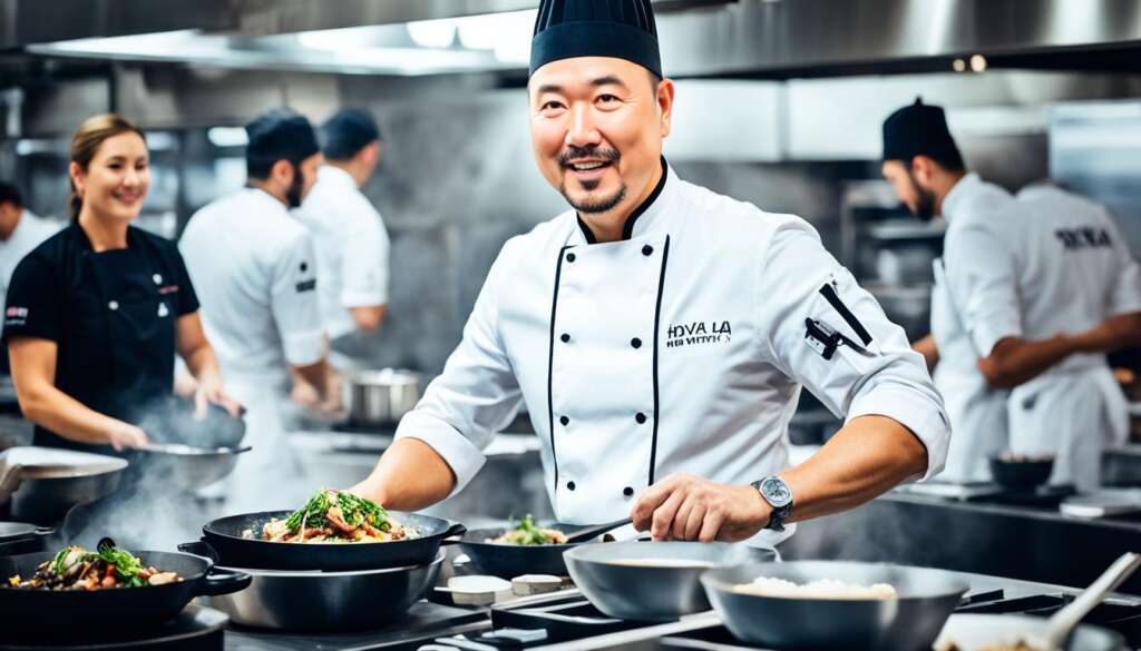 chef exécutif Howard Ko