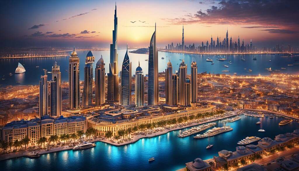 meilleure vue de dubai