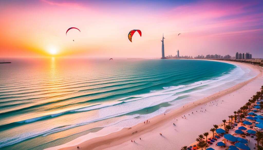 plage Kite Beach Dubaï
