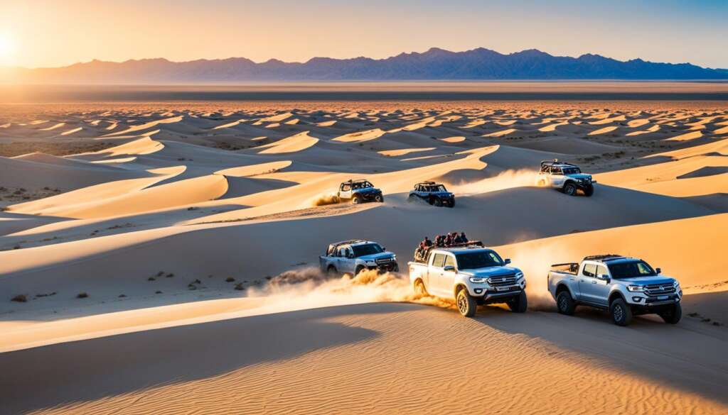 safari dans le désert