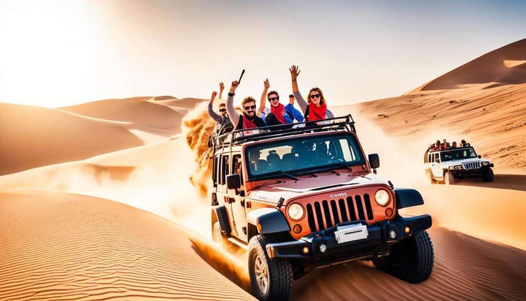 safaris dans le désert à Dubaï