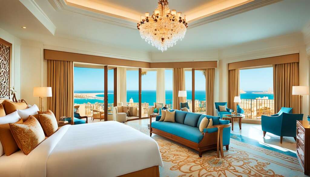 Chambres et suites de luxe à l'Atlantis The Palm