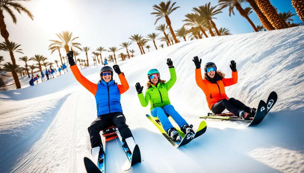 activités de neige à dubai