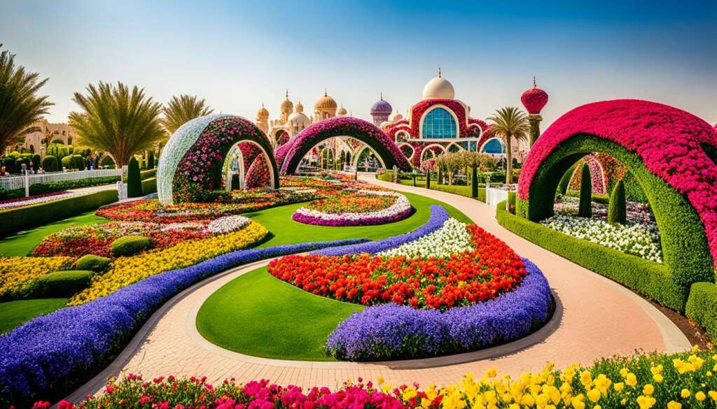 balades au Dubai Miracle Garden balades au Dubai Miracle Garden