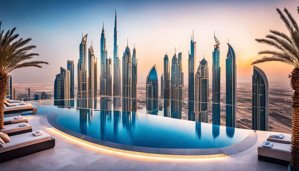 piscine privée dubai