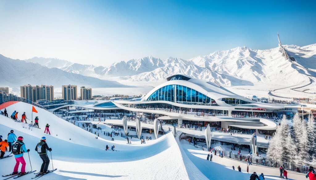 station de ski à dubai
