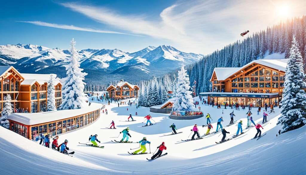 station de ski intérieure