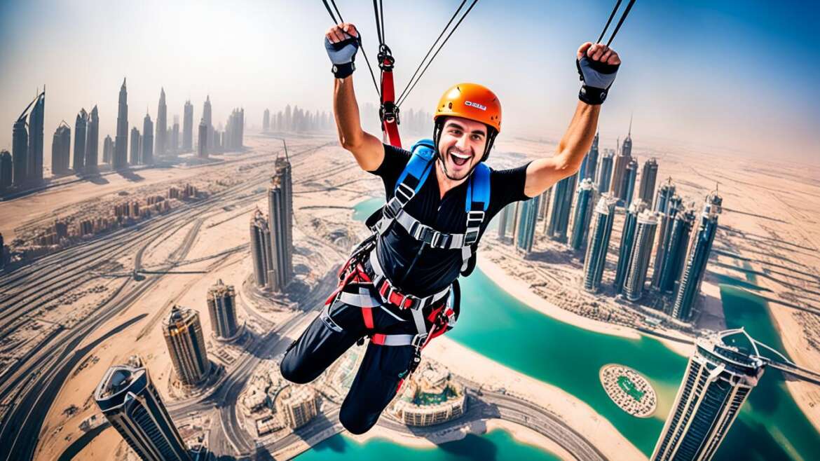 Tyrolienne Dubai : Frissons garantis au-dessus de la ville