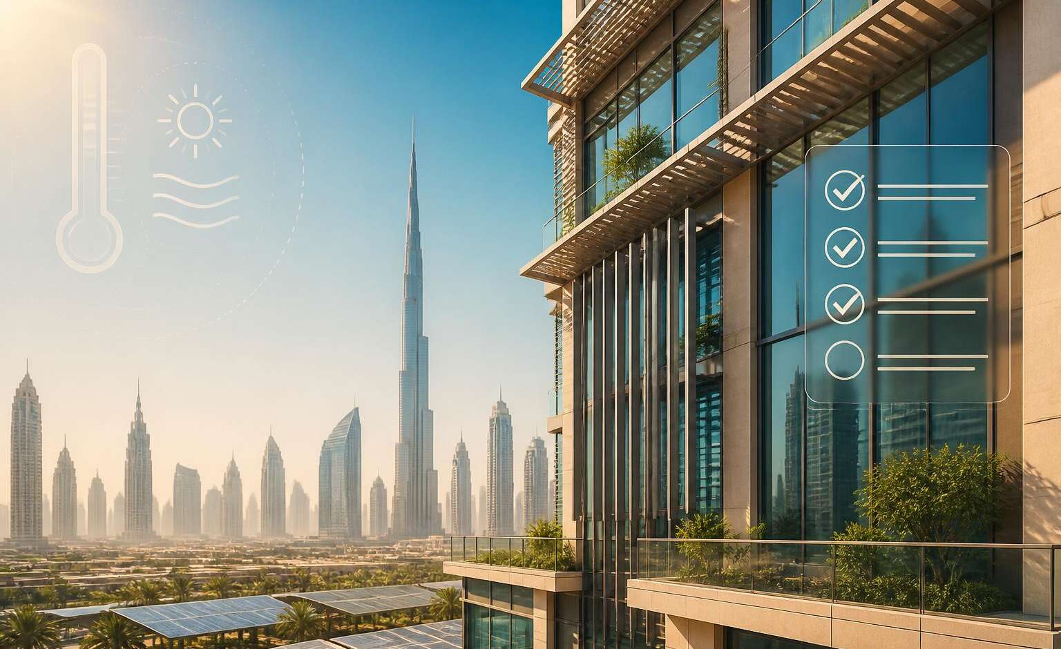 À Dubaï, la construction durable se juge sur le climat, les normes locales et la valeur du bien