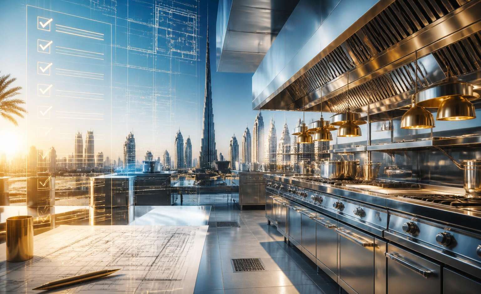 À Dubaï, une cuisine professionnelle se joue sur la licence, les flux et l’aménagement