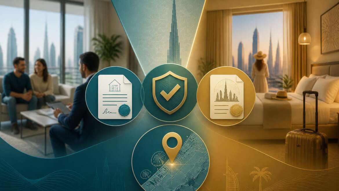 Gestion locative à Dubaï : courte ou longue durée, frais réels et pièges réglementaires