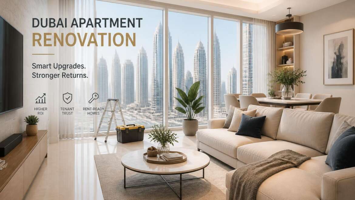 Quels travaux, quel budget et quels matériaux pour louer un appartement à Dubaï sans surinvestir ?