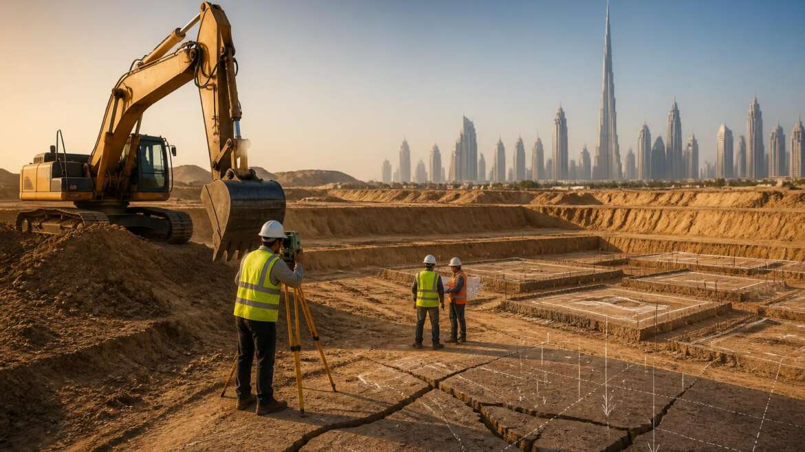 Terrassement à Dubaï : pourquoi le sol sablonneux peut faire basculer la valeur d’un projet