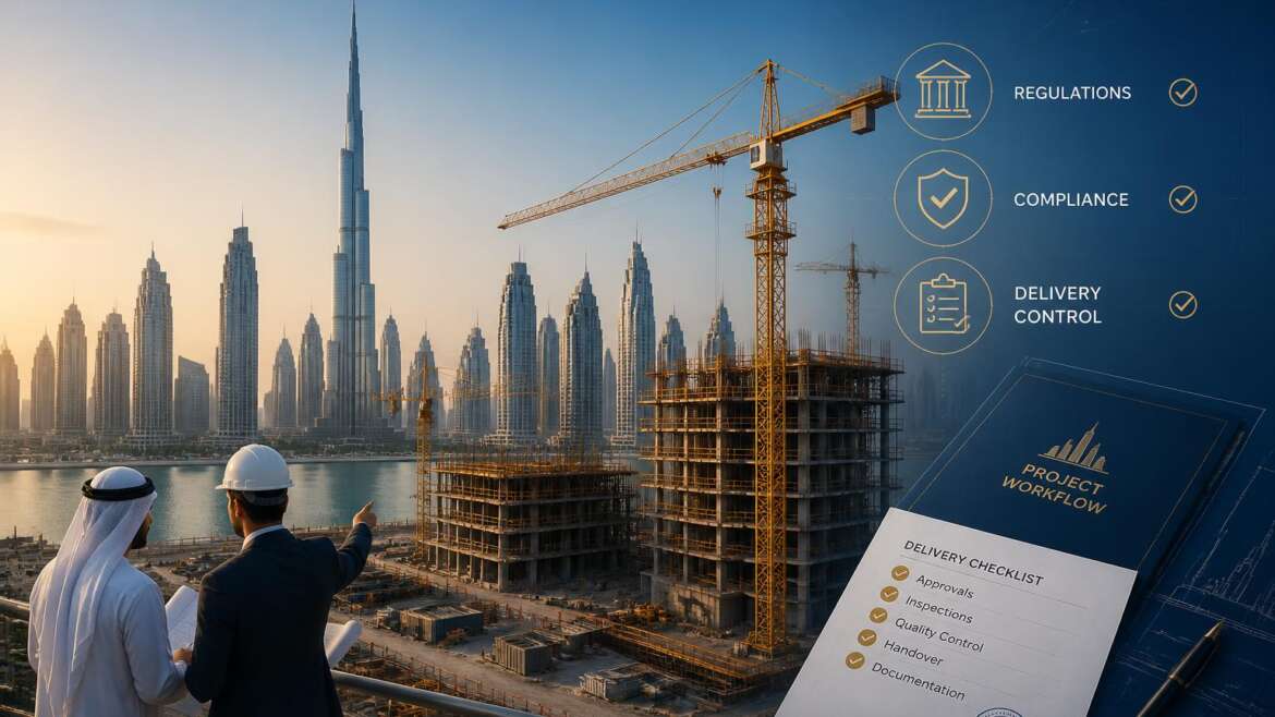 Chantier, livraison, location : comment sécuriser la gestion d’un projet immobilier à Dubaï ?