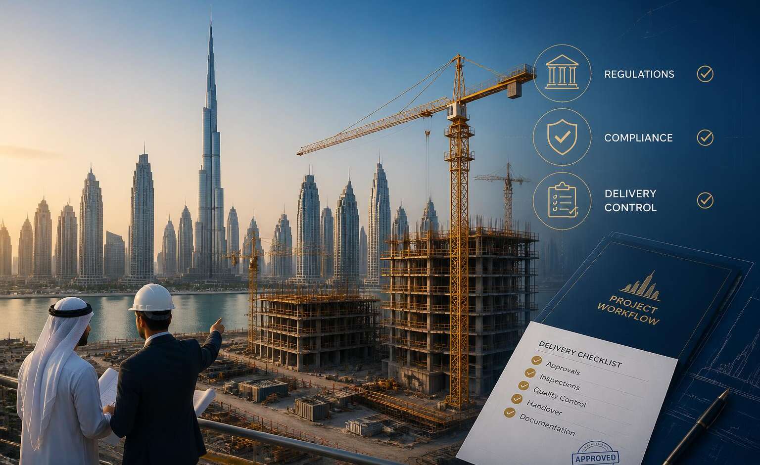 Chantier, livraison, location : comment sécuriser la gestion d’un projet immobilier à Dubaï ?