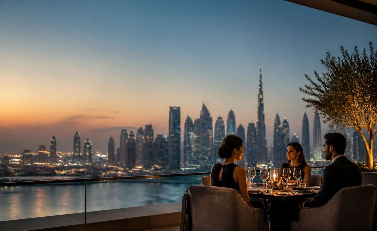 Business lunch, vue panoramique ou table confidentielle : où dîner d’affaires à Dubaï avec vos clients ?